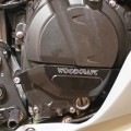WOODCRAFT Kawasaki Ninja 400 (EX400) RHS Clutch Cover Protector